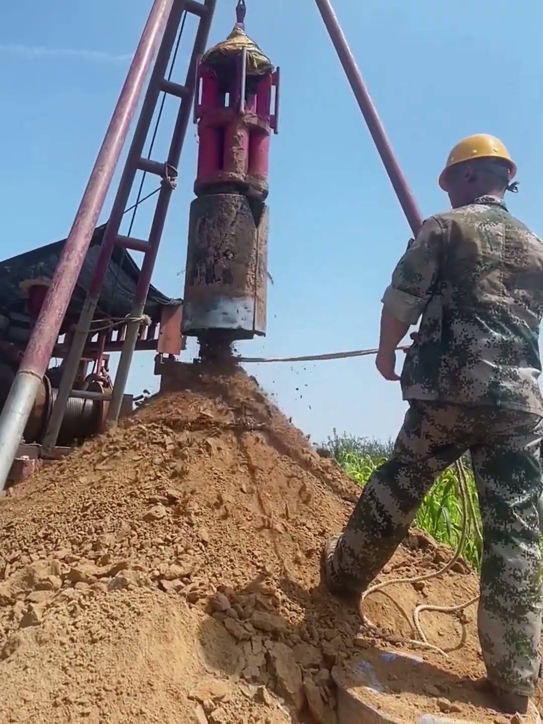 Geological exploration drilling process- Good tools and machinery make work easy