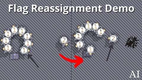 Mindustry | Flag Reassignment Algorithm Test