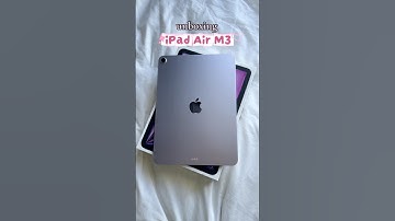 iPad Air M3 Purple 11” Unboxing — Smooth, Light & Faster Than Expected 💜