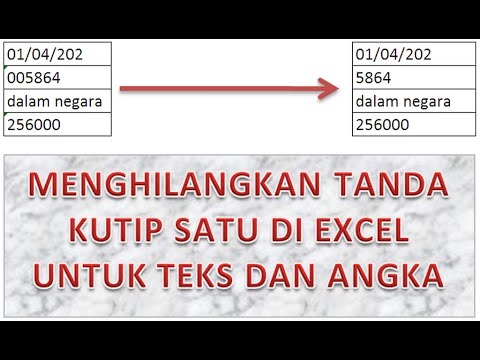 Video: Bagaimana Cara Mengganti Tanda Kutip Dalam Teks