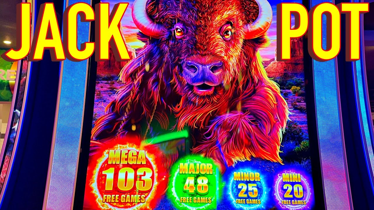I BOUGHT A BONUS ON BUFFALO AND GOT A JACKPOT!!!!!!!!!!!!!!