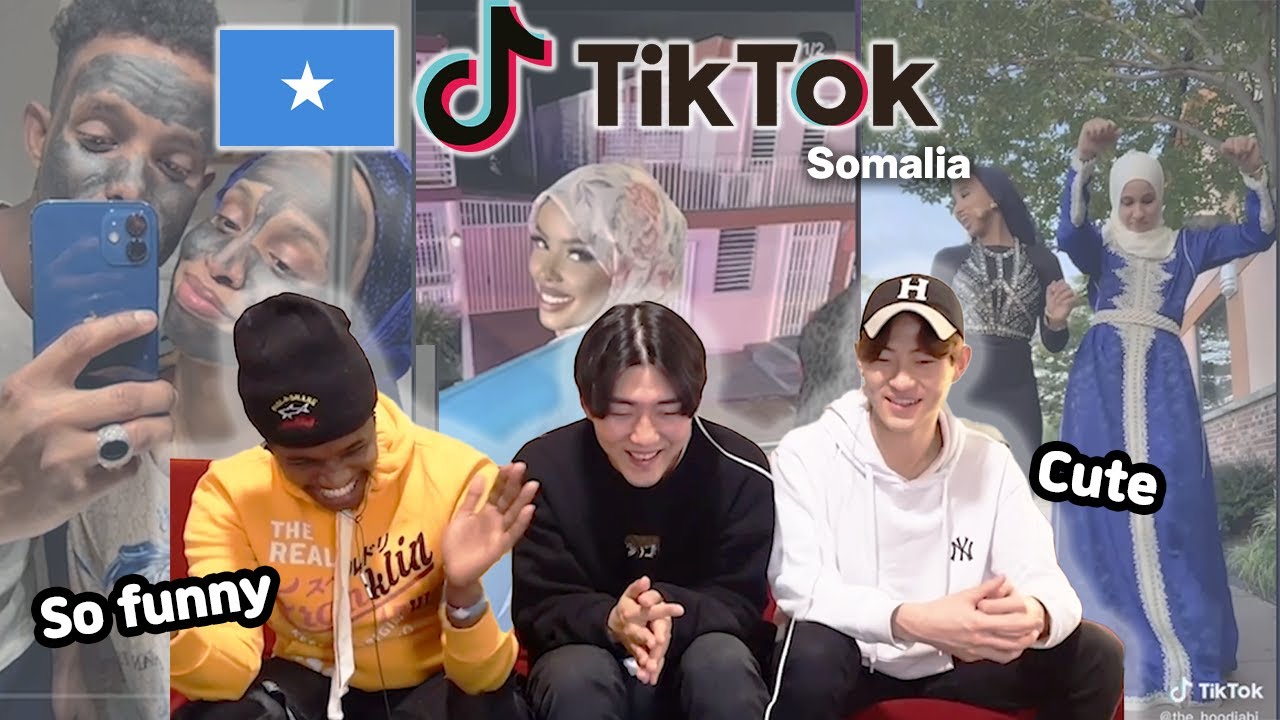 Корейские парни реагируют на сомалийский TikTok!! *Так смешно 🇸🇴 @khalidjama