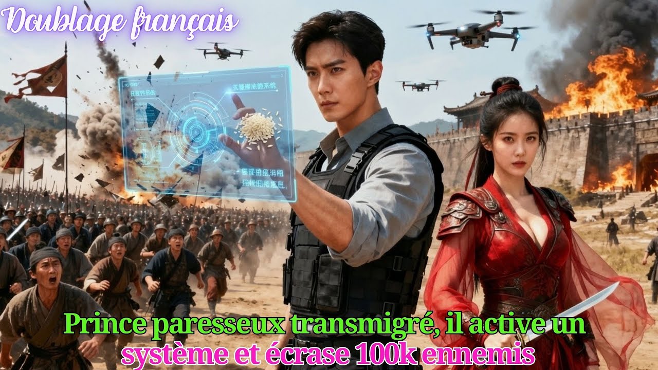 Prince paresseux transmigré, il active un système et écrase 100k ennemis.