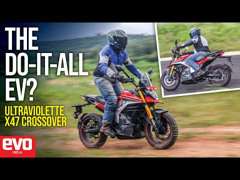 Ultraviolette X47 Crossover | The Perfect Everyday Electric Motorcycle? | Ride Review | Evo India
