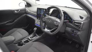 HYANDIA IONIC 1.6L PREMIUM MHEV 140 BHP IN WHITE - THE ROXBURGHE GROUP - USED CARS UK