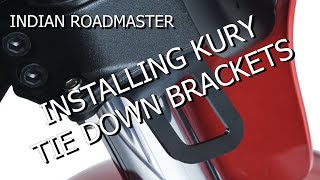 KURYAKYN TIE DOWN BRACKETS FOR INDIAN ROADMASTER