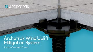 Wind Uplift Mitigation for 2cm Porcelain Pavers