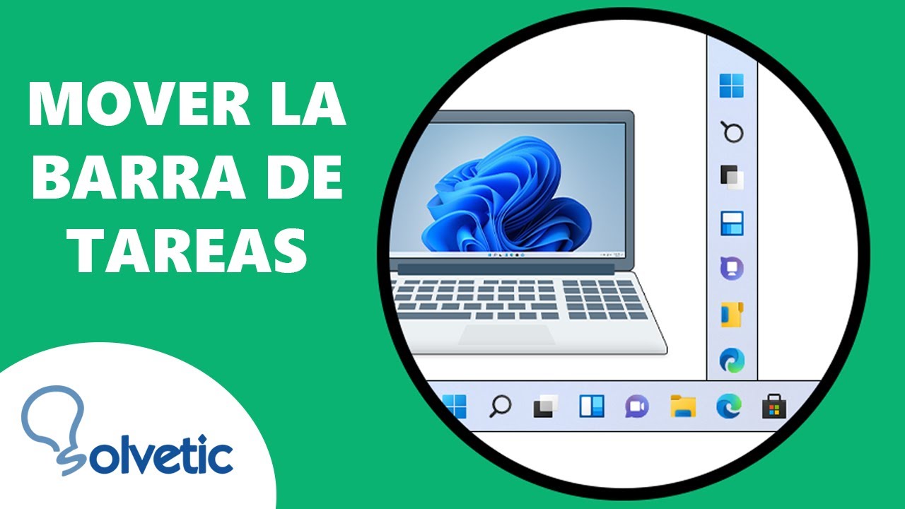 Cómo mover la Barra de tareas ️ - YouTube