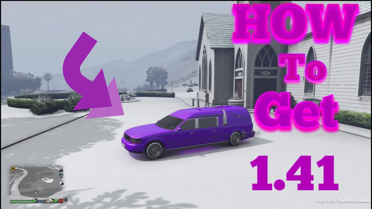 GTA 5 HOW THE Funeral Hearse Car 🚙 Glitch After Patch 1.42 YouTube