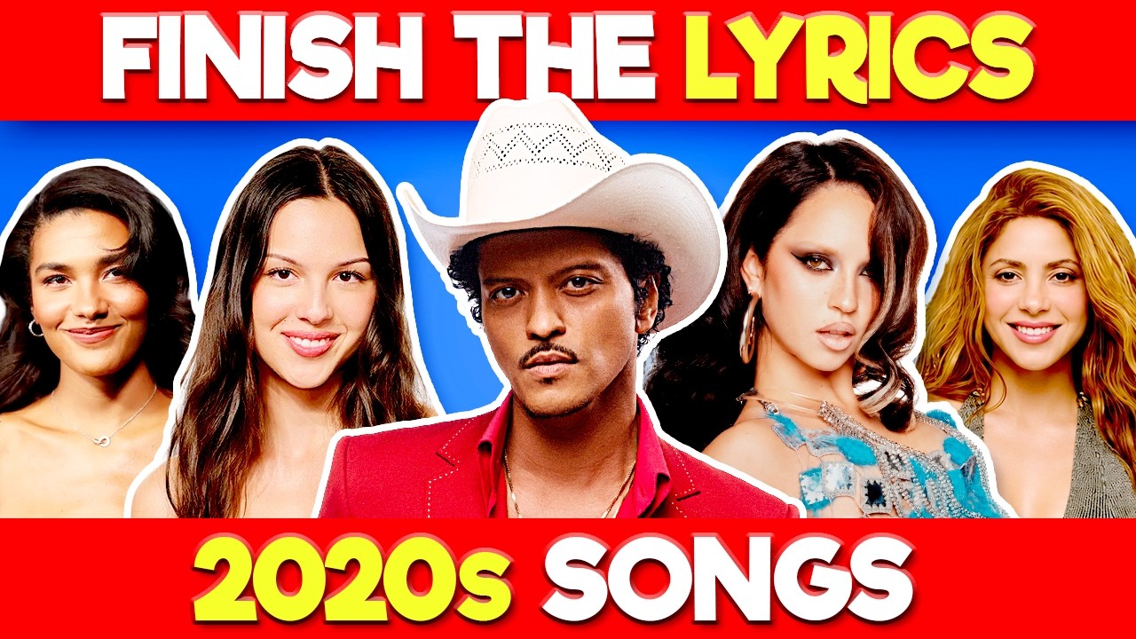 Finish the Lyrics 🎵 Most Popular 2020s Songs