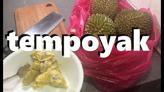 tempoyak (how it is made) - asmr\/ no music