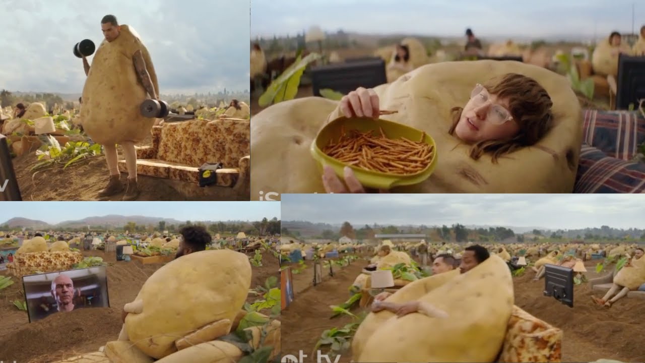 Pluto Super Bowl Commercial 2024 Couch Potato Farm Ad Review YouTube