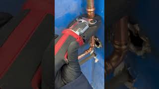 PRO PRESS A 3/4” INCH COPPER PIPE   “ GET SOME ACTION “
