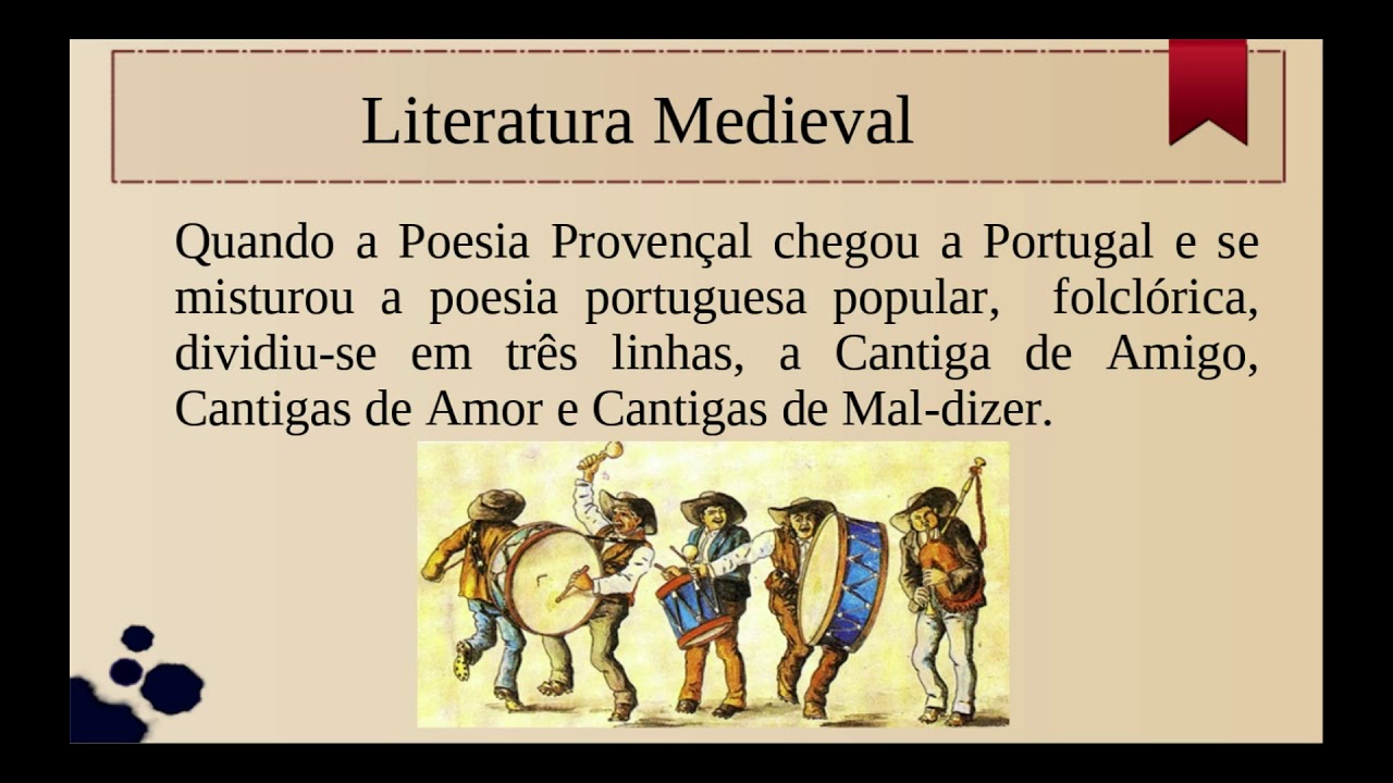 Literatura Medieval Parte 1 Trovadorismo YouTube