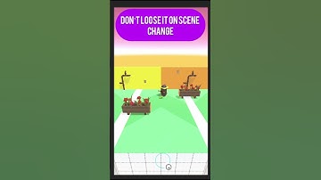 Pick up Guns and don’t loose any on scene change in Unity3d