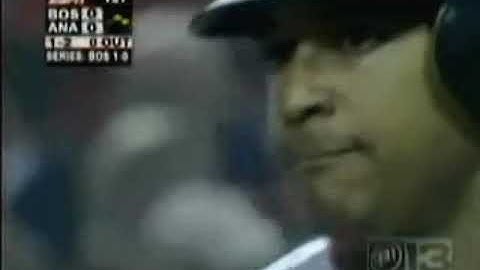 2004 ALDS GM 2   Red Sox vs Angels 10 06 04