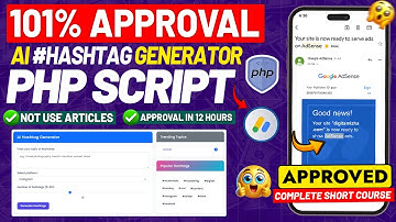 Tool Website PHP Script for AdSense Approval | AdSense Approval using PHP Scripts - 2025 Guide