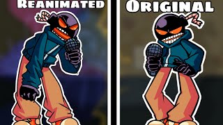 Friday night funkin Whitty Original Vs Reanimated