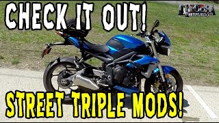 My Triumph Street Triple Modifications Mods Wrapup
#dafobra #motovlog #motovlogger Life With Research
https://www.youtube.com/channel/UCO_VeghI6hNlKYUUylLn2dg
BxPolymath
https://www.youtube.com/channel/UCFM30NvgSwV68N7qPSVOj6g
Also check out:
- The illestrator -
https://www.youtube.com/channel/UCyYnTGEwHIrmKGgNJgRMKAg
FXDLS Brooklyn
https://www.youtube.com/channel/UCBKaJbiGCweTqYquVwBOs8A
OCR_MIG !
https://www.youtube.com/user/Miguelsiphone
2J Rider
https://www.youtube.com/channel/UCEhmnsN0uL_NPgj8tvj7v-w
Thank you for watching! If you enjoyed this video, please hit that like button and smash that subscribe button to stay notified of new content on the channel!
Are you enjoying the videos? Finding them valuable? You can support me on Patreon!
https://www.patreon.com/dafobra
My gear:
My Helmets:
Shoei RF1200 Indy Marquez http://amzn.to/2pGg0vv
Speed & Strength SS1600 Critical Mass Helmet
http://amzn.to/2s8OLYY
My Jackets:
Alpinestars GP Plus R Leather http://amzn.to/2rfin73
Dainese Air Frame D1 Mesh Textile Jacket http://amzn.to/2stJzhv
Speed & Strength Hammer Down Jacket http://amzn.to/2tqPJE0
Dainese Xantum II Textile http://amzn.to/2pL0FHq
Icon Motorhead 2 Leather
Powerlet RapidFire Heated Liner http://amzn.to/2qgRf93
Icon Contra MIL Spec
My Pants:
Alpinestars AST-1 WP http://amzn.to/2qjy1OF
lpinestars Oxygen Air Overpants http://amzn.to/2qfyseX
Alpinestars Blaze Tech Denim http://amzn.to/2pLtra6
Viking Cycles Saxon Textile Riding Pants http://amzn.to/2qFQzvu
My Boots:
Alpinestars SMX-1R http://amzn.to/2rfiuzg
Speed and Strength Run With The Bulls 2.0 http://amzn.to/2uL2w18
My Gloves:
Dainese 4 Stroke http://amzn.to/2qFWzEj
Dainese Clutch EVO D-Dry http://amzn.to/2rfrGUl
Revit Fly 2
Gerbing EX Heated http://amzn.to/2qgGcwO
Do you want quality Bluetooth audio like I have?
http://amzn.to/2jlKSeG with waterproof case
http://amzn.to/2jOVR3O without waterproof case
You can buy your own Sena 20S at:
http://amzn.to/2j11SpP (single pack)
http://amzn.to/2kfswMq (dual pack)
My cameras:
My DSLR http://amzn.to/2oTeROe
My action camera #1: http://amzn.to/2mFZOH1
My action camera #2: http://amzn.to/2mWISP0
My action camera #3: http://amzn.to/2jczkNt
The gimbal I use for steady GoPro shots: http://amzn.to/2oKPuRC
My point and shoot camera http://amzn.to/2npEJkc
Video:
GoPro Hero3+ Black Edition http://amzn.to/2mFZOH1
GoPro Session http://amzn.to/2mWISP0
Sena Prism http://amzn.to/2jczkNt
Audio:
Sena 20S Bluetooth Communicator http://amzn.to/2j11SpP
Sena GP10 Bluetooth Back for GoPro http://amzn.to/2jOVR3O
Check out and like my Facebook page for updates and more ramblings...
http://www.facebook.com/Dafobra
Im also on Instagram
http://instagram.com/dafobra
Help our Veterans fight P.T.S.D.
Riders for Warriors
Instagram
https://instagram.com/ridersforwarriors My Triumph Street Triple Modifications Mods Wrapup