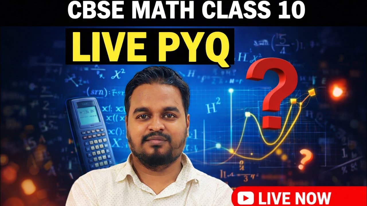 Math Live Class LIVE CLASS 10 MATH 🔴 - YouTube