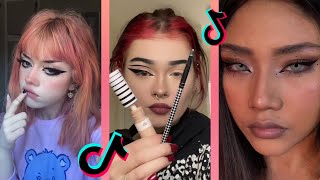 Eyeliner makeup tutorial tiktok compilation | eye makeup tutorial
