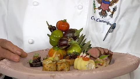 Mario Batali prepares for final Obama state dinner