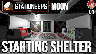 A new Start - Stationeers Moon - Shelter in Space Update - ep 01