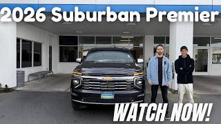 2026 Chevrolet Suburban PREMIER - Full Review, Walkaround