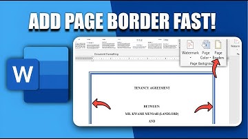 How to Insert Page Border in Microsoft Word | Quick & Easy Tutorial in 2025!
