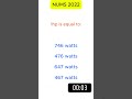 NUMS MDCAT 2022 PAST PAPER MCQS MDCAT #shorts #short #mdcat #2025 #mdcat2025 #med #life #study #bio