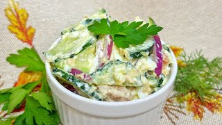 Toți Vor Cere Această Rețetă Simplă Și Foarte Delicioasă Salată Cu Ouă Și Ton