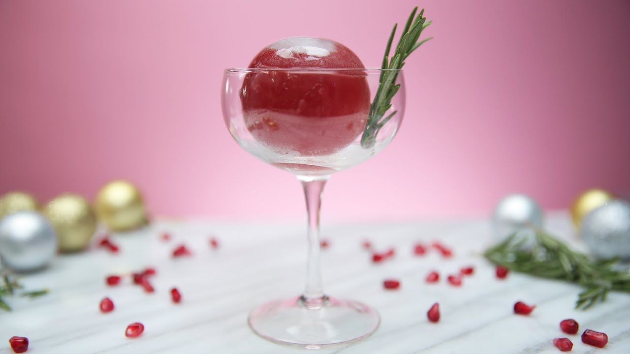 Impress Your Guests With This Cocktail-Filled Ice Ball! | POPSUGAR Food