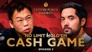 No Limit Hold'em CASH GAME | Episode 5 - Triton Poker Madrid 2022