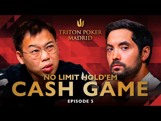 ⁣No Limit Hold'em CASH GAME | Episode 5 - Triton Poker Madrid 2022