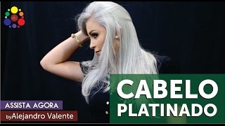 Cabelo platinado passo a passo.