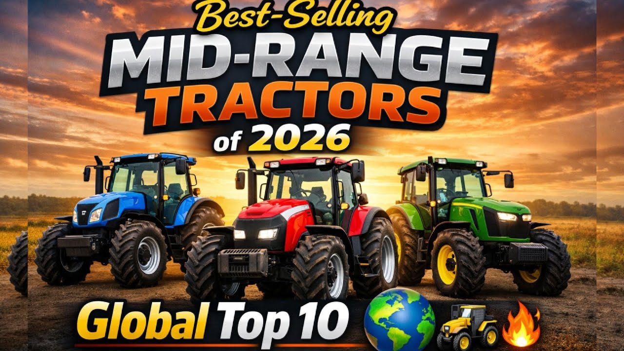 🔥 Best-Selling Mid-Range Tractors of 2026 – Global Top 10