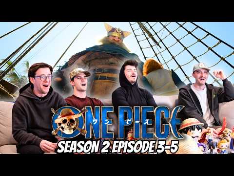 SEASON 2 IS INCREDIBLE...One Piece Live Action Season 2 Episodes 3-5 | FIRST TIME REACTION