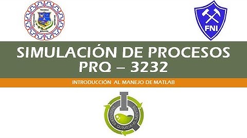 PRQ 3232   Manejo básico de MATLAB 01