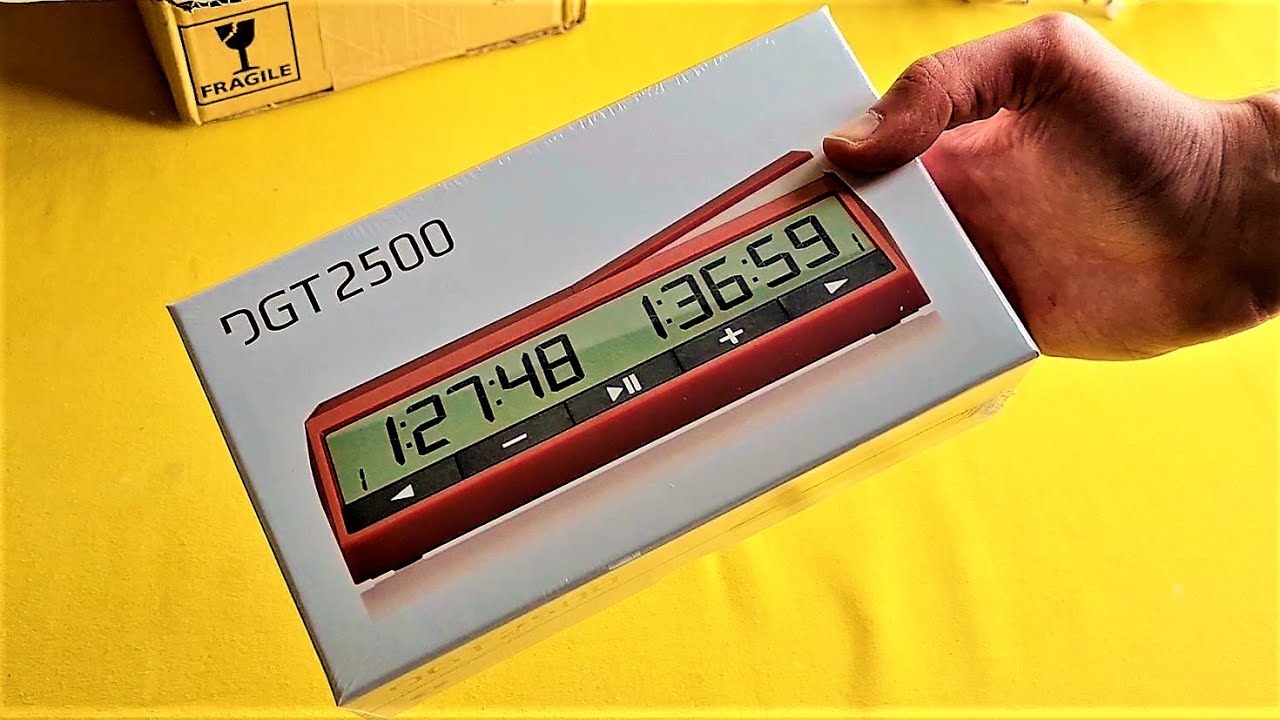 Relógio De Xadrez Dgt 2500 - Lançamento 2023