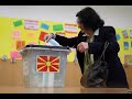 Prvi krug predsedničkih izbora u Makedoniji