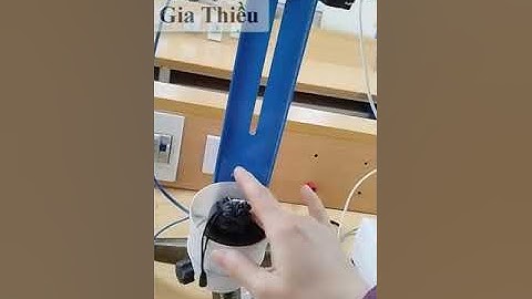 HƯỚNG DẪN SỬ DỤNG BỘ THÍ NGHIỆM ĐO GIA TỐC RƠI TỰ DO