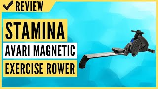 Stamina Avari Programmable Magnetic Exercise Rower Review