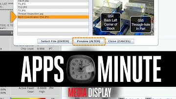 Apps Minute - The Media Display Function - Haas Automation, Inc.