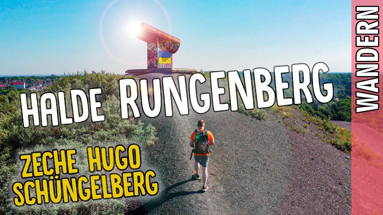 Halde Rungenberg, Zeche Hugo & Schüngelberg-Siedlung in Gelsenkirchen ...