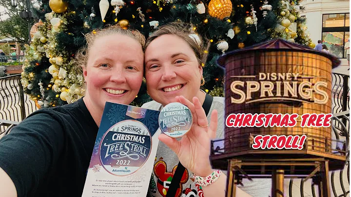 Disney Springs Christmas Tree Stroll | Jock Lindsey's Hangar Bar | Vlog #23