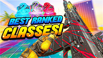 The BEST CDL PRO CLASSES for RANKED PLAY! (Modern Warfare 2)
