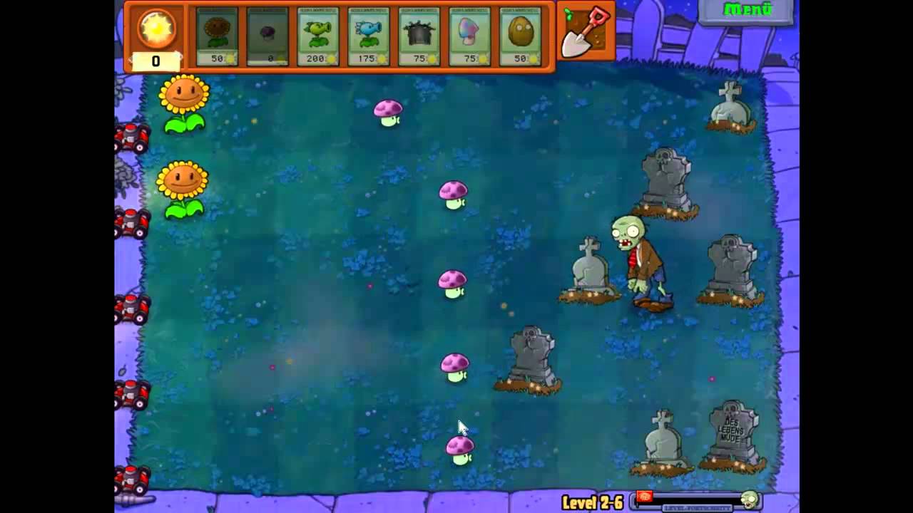 Let's Play Plants vs. Zombies [HD] Part 5 (Teil 2) - YouTube