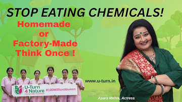 Powerful message by actress Apara Mehta: Homemade or Factory-Made? Think Once!