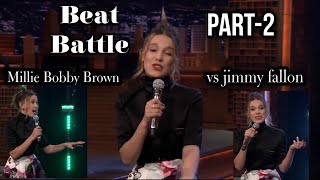 Beat Battle with Millie Bobby Brown | Millie Bobby Brown Singing | Part-2