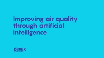 Improving air quality through artificial intelligence